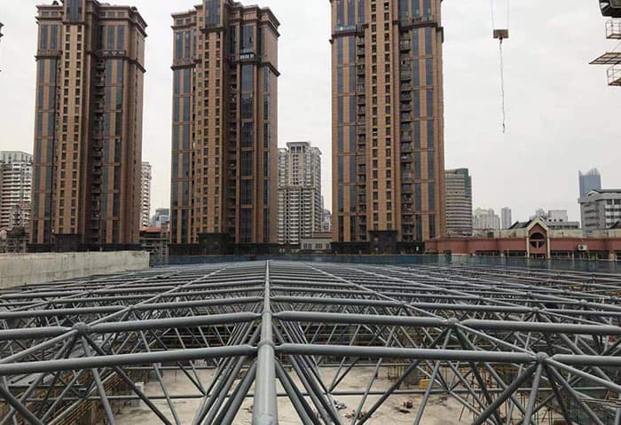 巴中螺栓球网架结构