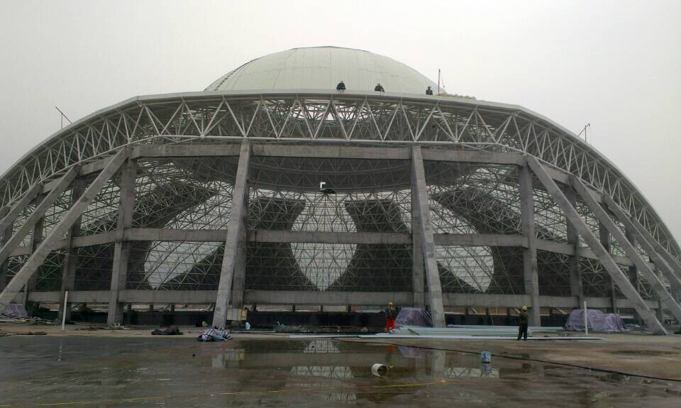 巴中温泉馆网架工程